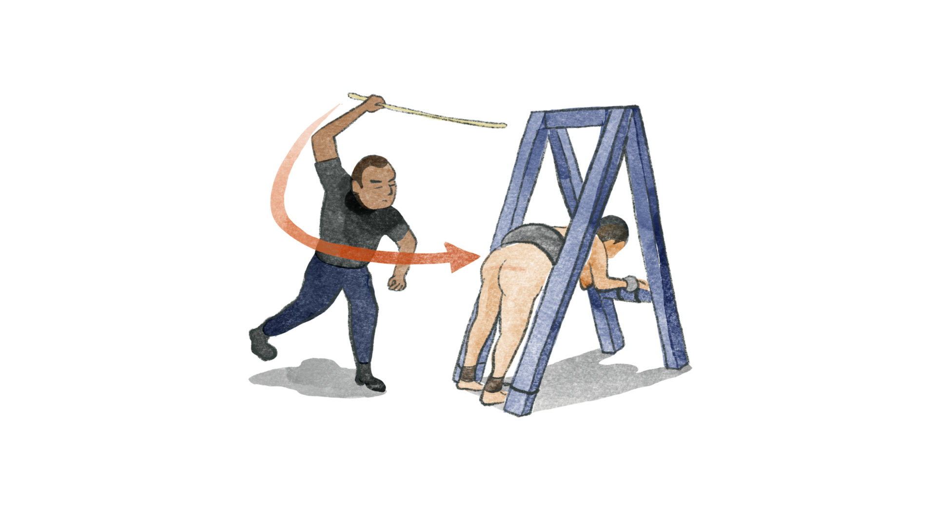 caning