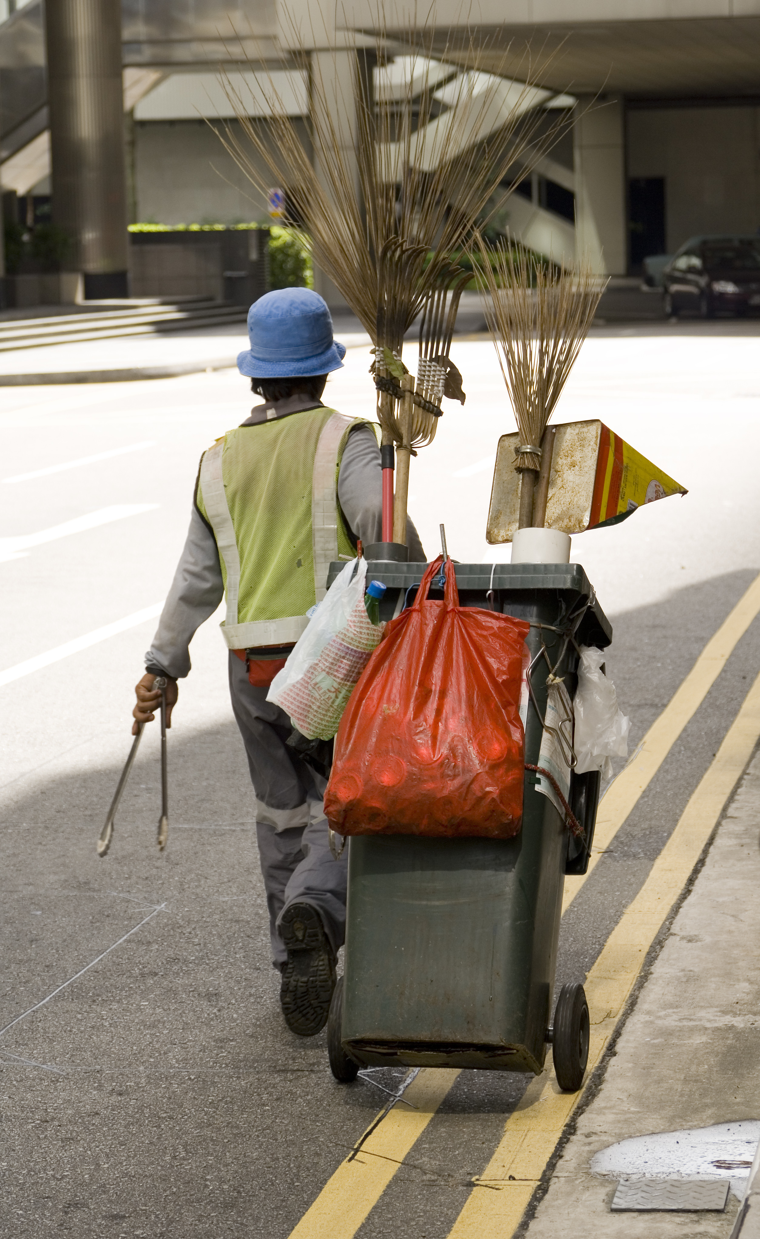 road-sweeper