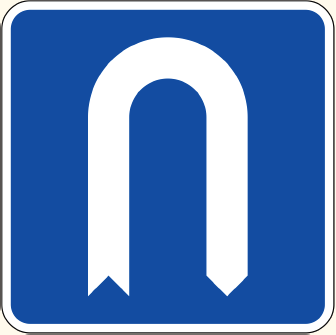 to make a U-turn