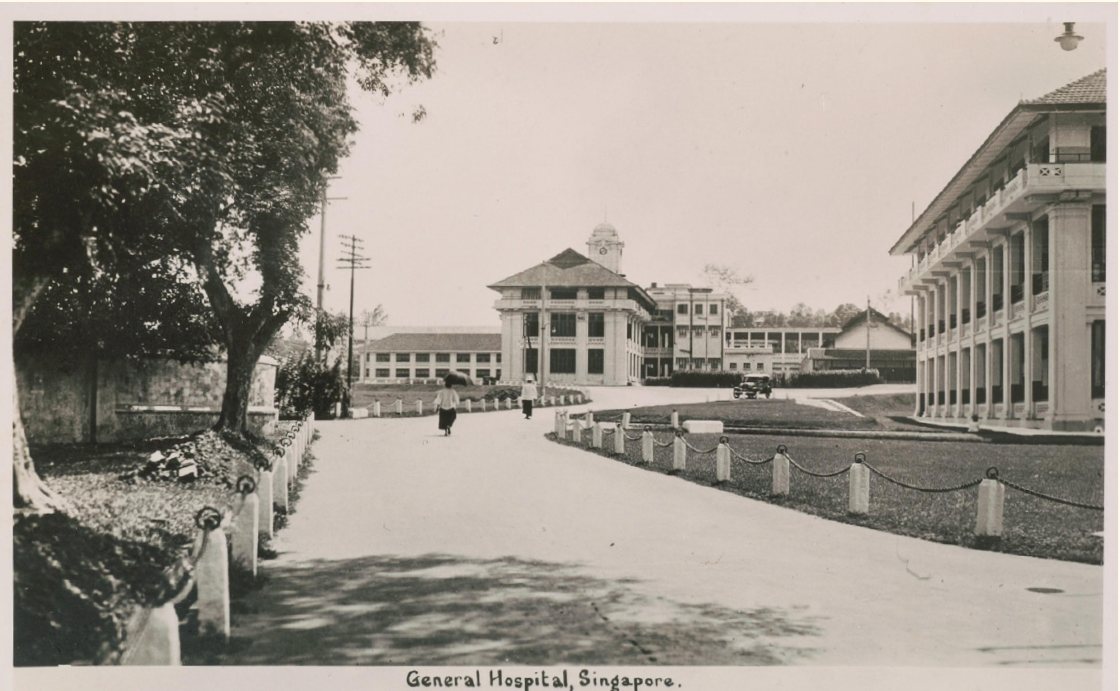 vicinity of Outram Road (colloquially known as <i>see pai po</i>)